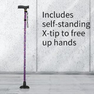 Foto 7 | Foto 7 | Bastón De Senderismo Atmtv Para Mujer De 5 Niveles De Altura Color Morado - Venta Internacional.