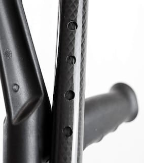 Foto 6 | Foto 6 | Muletas Kmina Pro Plegables De Fibra De Carbono Con Puño Abierto 2 Unidades Para Adultos - Venta Internacional.