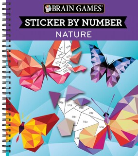 Foto 1 | Foto 1 | Pegatina Book Brain Games Por Número: Nature (28 Imágenes) - Venta Internacional.