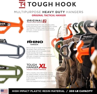 Foto 6 | Foto 6 | Hanger Tough Hook Original Heavy Duty De 90 Kg De Capacidad  Color Gris - Venta Internacional.
