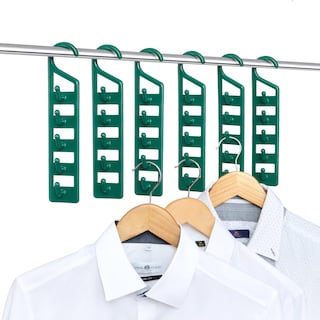 Foto 1 | Foto 1 | Perchas Craftycrocodile Para Ropa Que Ahorran Espacio  Paquete De 6 - Venta Internacional.