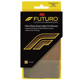 Foto 1 | Foto 1 | Calcetines De Compresión Futuro Ultra Sheer Women Nude Med - Venta Internacional.