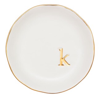 Foto 2 | Foto 2 | Bandeja Para Joyas Collective Home Cerámica Blanca Para Mujer 12 Cm - Venta Internacional.