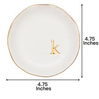 Foto 3 | Foto 3 | Bandeja Para Joyas Collective Home Cerámica Blanca Para Mujer 12 Cm - Venta Internacional.