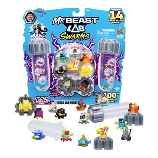 Foto 1 | Foto 1 | Microbestias Coleccionables Mrbeast Lab Swarms Serie 3 - Venta Internacional.