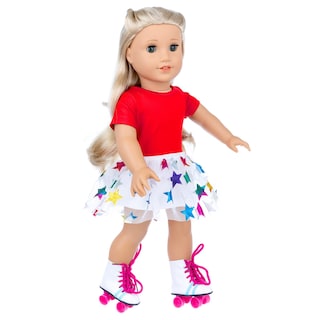 Foto 6 | Foto 6 | Set De Accesorios Para Muñeca Niña Otmoon De 18 Pulgadas Con Patín De Viaje - Venta Internacional.