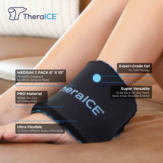 Foto 2 | Foto 2 | Paquete De Hielo Theraice Propack Para Lesiones Paquete De 2 - Venta Internacional.