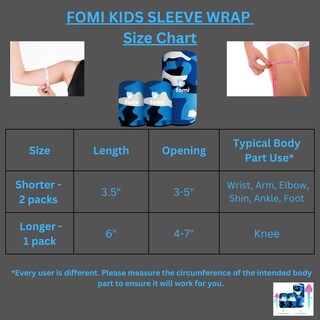 Foto 5 | Foto 5 | Paquetes De Hielo Boo Boos De Gel Sólido Y Caliente Fomi Kids Paquete De 3 - Venta Internacional.