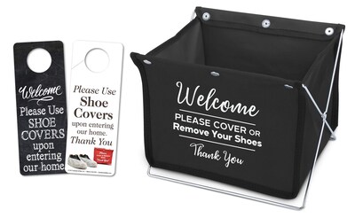 Foto 1 | Foto 1 | Funda Para Zapatos Mediz Plegable Negro Con Colgador De Puerta Adicional - Venta Internacional.