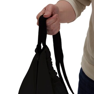 Foto 5 | Foto 5 | Bolsa De Lavandería Para Colgar En La Puerta Household Essentials Negra - Venta Internacional.
