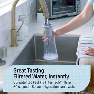 Foto 2 | Foto 2 | Filtro De Agua Pitcher Hydros Slim Design 1 2 L Azul Sin Bpa - Venta Internacional.