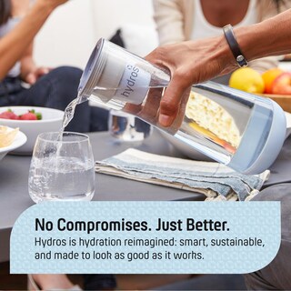 Foto 6 | Foto 6 | Filtro De Agua Pitcher Hydros Slim Design 1 2 L Azul Sin Bpa - Venta Internacional.