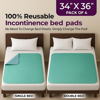 Foto 2 | Foto 2 | Almohadillas Epicessentials Para Incontinencia  Lavables  Impermeables  X Cm - Venta Internacional.