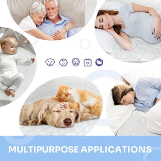 Foto 6 | Foto 6 | Almohadillas De Cama Conkote De 4 Capas Acolchadas Ultrasuaves 45 X 60 Cm (paquete De 3) - Venta Internacional.