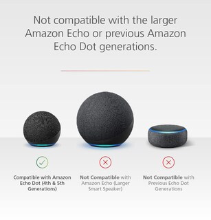 Foto 3 | Foto 3 | Base De Batería Para Amazon Echo Dot (quinta Generación) De Mission - Venta Internacional.
