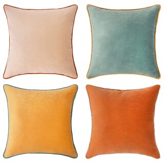 Foto 1 | Foto 1 | Juego De 4 Fundas De Almohada Monday Moose De Terciopelo De 40 Cm - Venta Internacional.