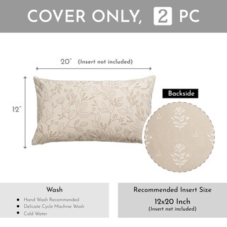 Foto 4 | Foto 4 | Fundas De Cojín Lumbar Decorativas Sageselvas Farmhouse - Venta Internacional.