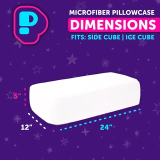 Foto 4 | Foto 4 | Funda De Almohada Pillow Cube De Microfibra Para Dormir De Lado 24 X 14 X 5 Cm - Venta Internacional.