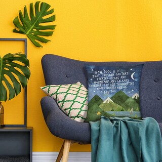 Foto 4 | Foto 4 | Funda De Almohada Littlefa Inspiring Gifts Cute Mountains Beige - Venta Internacional.