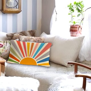 Foto 2 | Foto 2 | Funda De Cojín Ogilre Boho Colorful Sun 30 X 50 Cm - Venta Internacional.