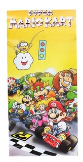 Foto 2 | Foto 2 | Póster Super Mario Kart Super Mario Brothers 22x10 Cm - Venta Internacional.
