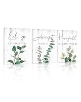 Pósters Motivacionales De Arte Mural De 3 Piezas Con Citas Inspiradoras - Venta Internacional.