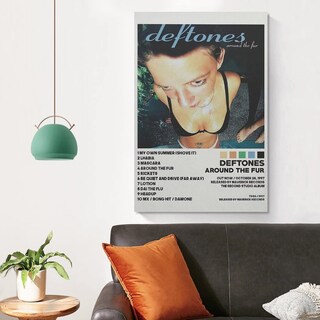 Foto 4 | Foto 4 | Póster Sobre Lienzo Sipman Deftones Around The Fur 30x45 Cm - Venta Internacional.