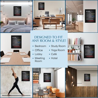 Foto 4 | Foto 4 | Decoración Mural American Luxury Gifts Motivational Marvel Son  20 X 25 Cm - Venta Internacional.