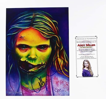 Foto 2 | Foto 2 | Impresión Artística The Walking Dead Addy Miller Como Teddy Bear Girl - Venta Internacional.