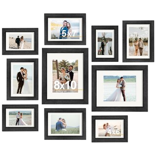Foto 1 | Foto 1 | Set De Marcos De Fotos Povrgive Para Fotos De 8 X 10 5 X 7 4 X 6 Pulgadas Paquete De 10 - Venta Internacional.