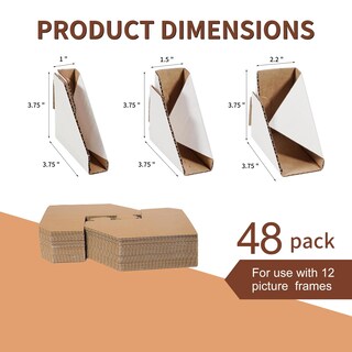 Foto 2 | Foto 2 | Protectores De Esquina De Cartón Mardili Para Marco De Fotos 120 Unidades - Venta Internacional.