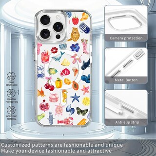 Foto 2 | Foto 2 | Funda Tamefox Clear Para Iphone 13 Pro Max Con Magsafe 6 7 Pulgadas - Venta Internacional.
