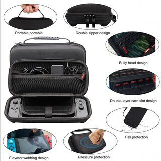 Foto 4 | Foto 4 | Paquete De Accesorios Oled Para Nintendo Switch Con Funda Cargador Etc. - Venta Internacional.