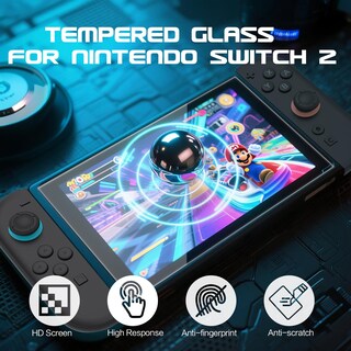 Foto 3 | Foto 3 | Funda De Transporte + Funda Protectora + 2 Cristales Templados Para Nintendo Switch 2 - Venta Internacional.