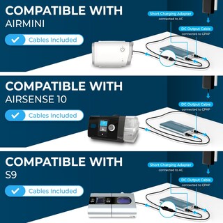 Foto 3 | Foto 3 | Batería Cpap Medistrom Pilot 24 Lite Para S9 Airsense 10 - Venta Internacional.