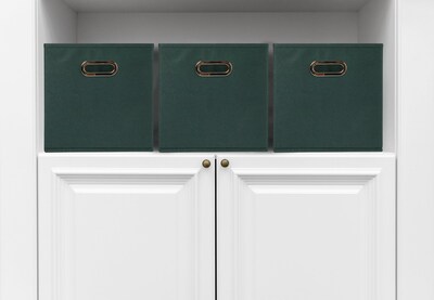 Foto 6 | Foto 6 | Juego De 6 Cubos Storage Cube Bins Household Essentials Color Verde - Venta Internacional.