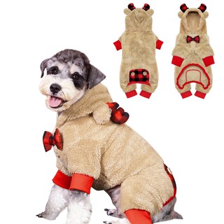 Foto 1 | Foto 1 | Pijama Para Perro Kyeese Reindeer Christmas Red Buffalo Check - Venta Internacional.