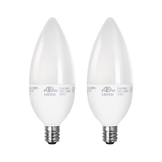 Foto 1 | Foto 1 | Bombilla Led Tubicen Regulable E12 4 5 W 3000 K Blanco Cálido Paquete De 2 - Venta Internacional.