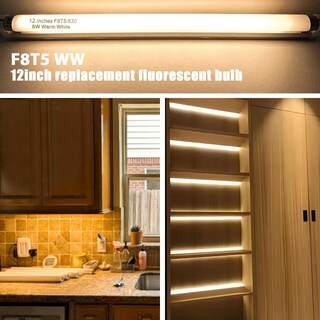 Foto 4 | Foto 4 | Bombillas Fluorescentes Konideke F8t5/ww Blanco Cálido 12 Cm 8 W 460 Lm Paquete De 8 - Venta Internacional.