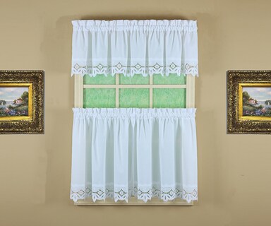 Foto 3 | Foto 3 | Estante Para Cortinas Today's Heirloom Battenberg Color Blanco 58 X 36 Cm - Venta Internacional.