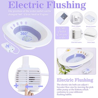 Foto 3 | Foto 3 | Bañera Eléctrica Sitz Ruguo Para El Cuidado De Las Hemorroides Y El Perineo - Venta Internacional.