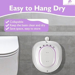 Foto 7 | Foto 7 | Sitz Bath Golden Deer Para Hemorroides Con Enjuague Automático - Venta Internacional.