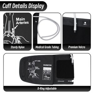 Foto 4 | Foto 4 | Brazalete De Presión Arterial Rihaory De Gran Tamaño Compatible Con Omron - Venta Internacional.