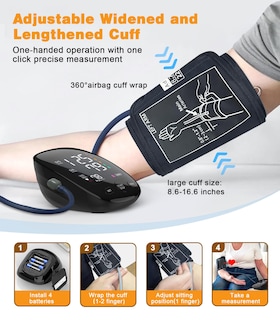 Foto 5 | Foto 5 | Monitor De Presión Arterial Para La Parte Superior Del Brazo Tfwih De Doble Usuario Con Memoria 240 - Venta Internacional.