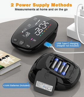 Foto 6 | Foto 6 | Monitor De Presión Arterial Para La Parte Superior Del Brazo Tfwih De Doble Usuario Con Memoria 240 - Venta Internacional.