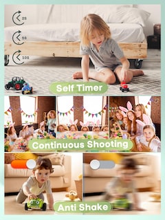 Foto 5 | Foto 5 | Cámara Digital Vyncs 2025 44mp 1080p Compact 16x Zoom Verde - Venta Internacional.