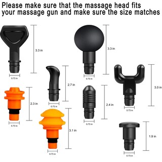 Foto 2 | Foto 2 | Cabezales De Pistola De Masaje Para Hypervolt Go Accesorios Reemplazables - Venta Internacional.