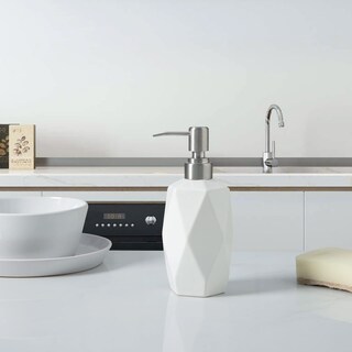 Foto 4 | Foto 4 | Dispensador De Jabón Fe Ceramic 400 Ml Con Bomba De Acero Inoxidable - Venta Internacional.