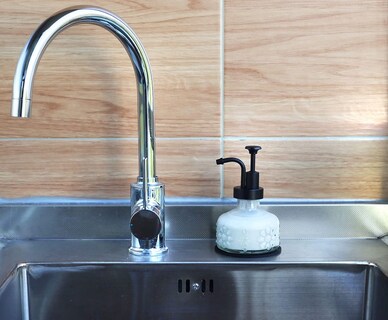Foto 4 | Foto 4 | Dispensador De Jabón De Vidrio Octmustard Para Cocina Y Baño - Venta Internacional.