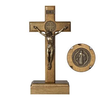 Foto 1 | Foto 1 | Crucifijo Kuxbet Cruz De Pie De Madera De 12 7 Cm Con Jesucristo - Venta Internacional.